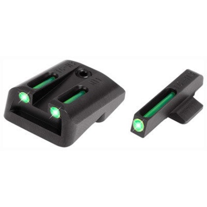 Truglo Sight Set 1911 5" - Tritium-fiber Optic Green