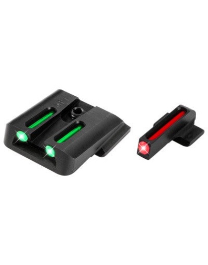 Truglo Sight Set Fiber Optic - S&w M&p Set