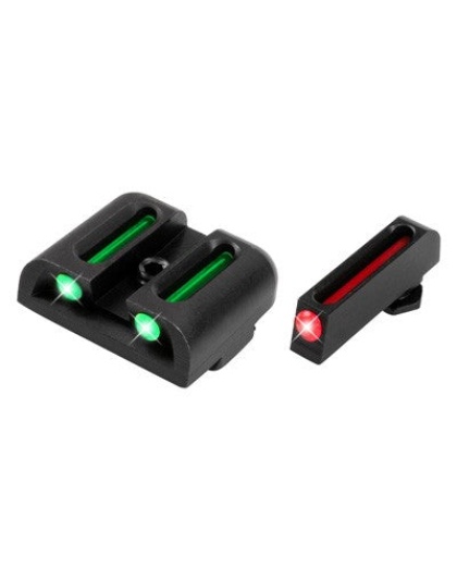 Truglo Sight Set Fiber Optic - Glock 9mm-.40 Set