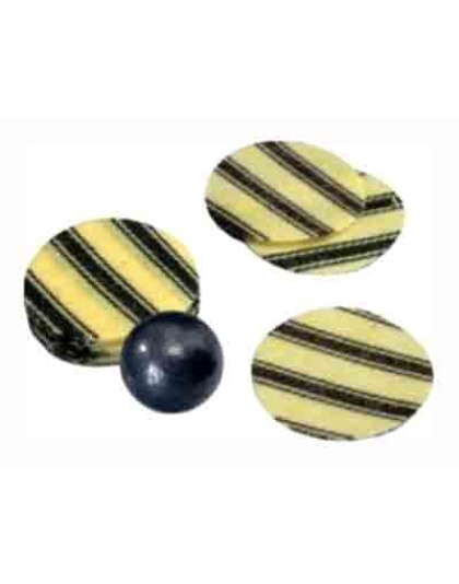T-c Pillow Ticking Patches - .45-.50cal. Pre-lubed 100-pack