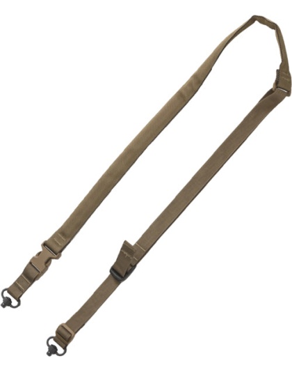 Tac Shield Sling Tactical - 2-point Qd Padded Coyote