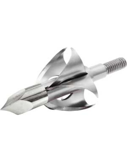 Flying Arrow Broadhead Toxic - 100gr 7-8" Cut 3-pk Silver