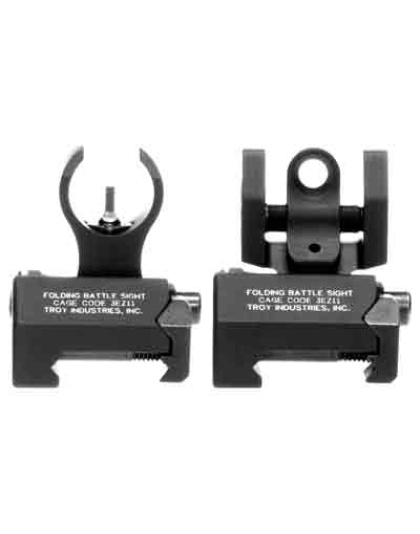 Troy Battlesight Set Micro - Hk Style Folding Black