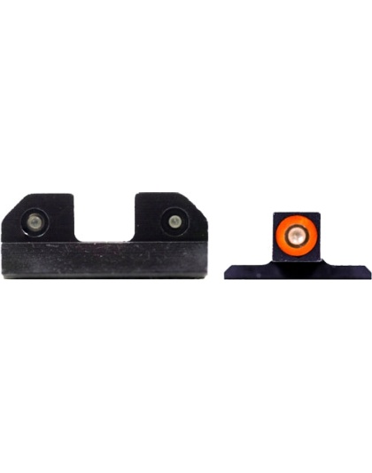 Xs R3d S&w M&p-m&p 2.0 Shield - 3-dot Orange Tritium Set