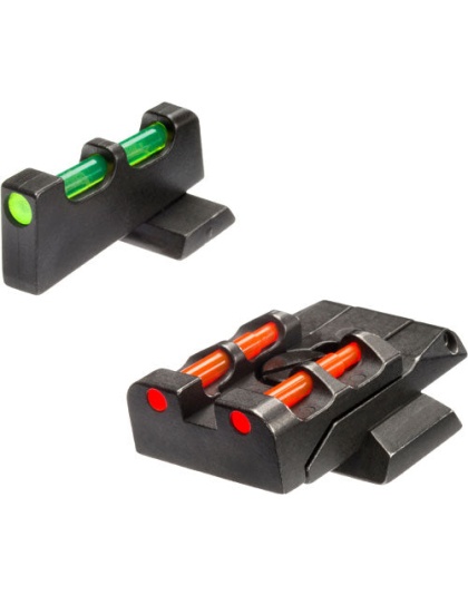 Hiviz Interchangeable Set M&p - & Pro 9-40-45 Grn-red-whte-blk