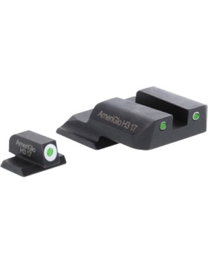 Ameriglo Tritium Classic Set - Green-green S&w M&p (not Pro)