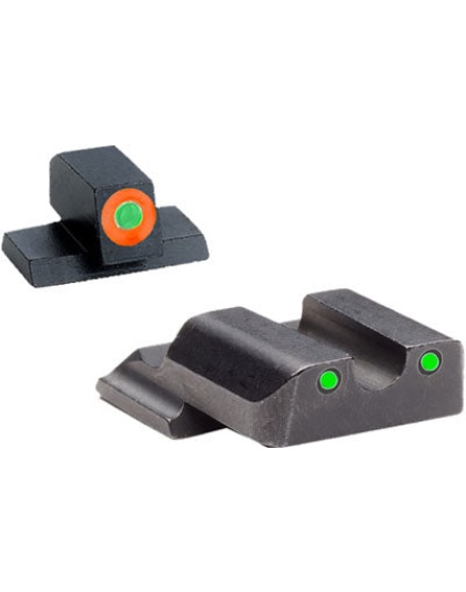 Ameriglo Tritium Spartan Oper. - Green-green S&w M&p Shield