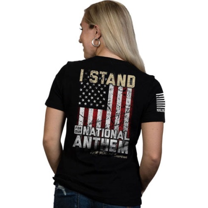 Nine Line Apparel I Stand - Women's T-shirt Black X-large