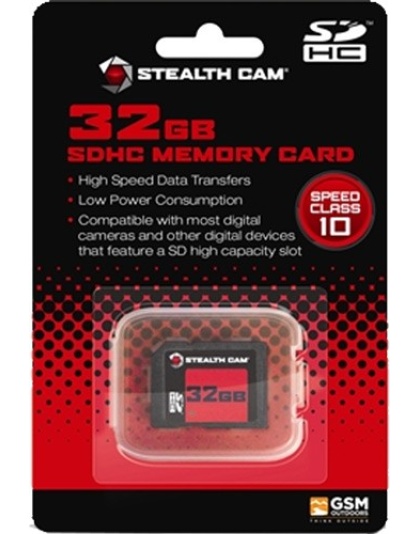 Stealth Cam Sdhc Memory Card - 32gb Super Speed Class 10