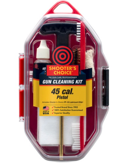 Shooters Choice 45 Cal Pistol - Cleaning Kit