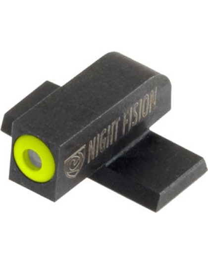 Night Fision Tritium Yellowdot - Square Rear Sprgfld Xd-m-2 Set