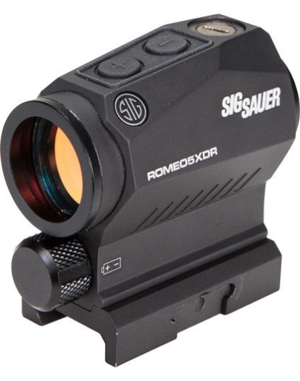 Sig Optics Red Dot Romeo 5xdr - Circle-dot 1x20 Aaa Batt Black