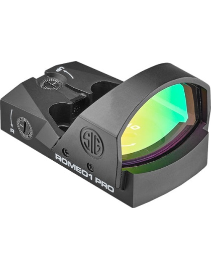 Sig Optics Reflex Sight Romeo1 - Pro 6moa 1x30 Steel Shroud Blk