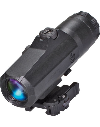 Sig Optics Juliet 6 Magnifier - 6x24 Powercam Qr Mount Black