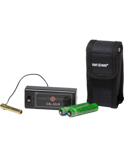 Sightmark Laser Boresight .22 - Lr Red W-battery And Case