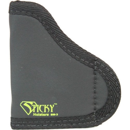 Sticky Holsters Small Handguns - W-laser Up To 2.75" Barrel Blk