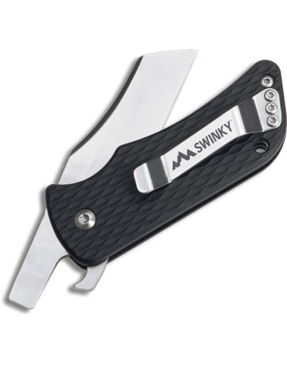 Outdoor Edge Swinky Edc Knife - W-bottle Opener & Pocket Clip