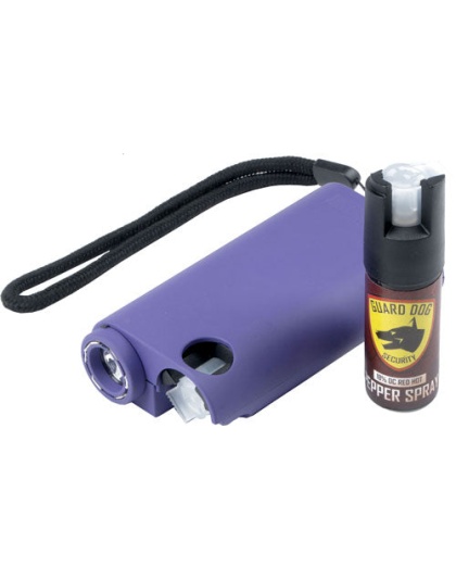Guard Dog Olympian 3-in-1 Purp - Stun Gun-light-pepper Spray