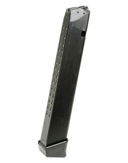 Sgm Tactical Magazine Glock - 9mm Luger 33-rds Black Polymer