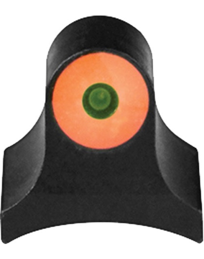 Xs Big Dot Orange Shotgun Bead - On Plain Barrel