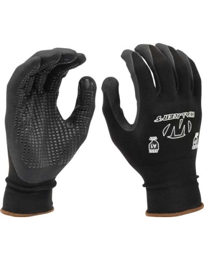 Walkers Coated Nylon Glove - 15ga Shell W-xtra Grip Palm Xl