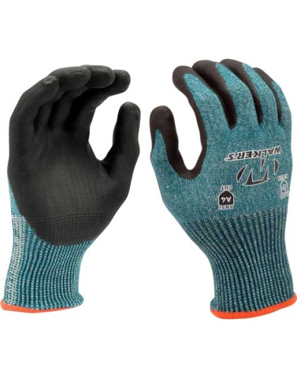 Walkers Cut Resistant Glove - 13ga Shell A4 Cut Level Xl