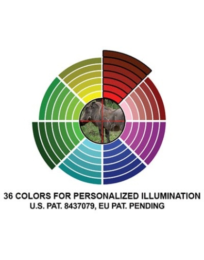 Utg Scope 3-12x44 30mm Ao - 36 Color Illum Wire Mil-dot