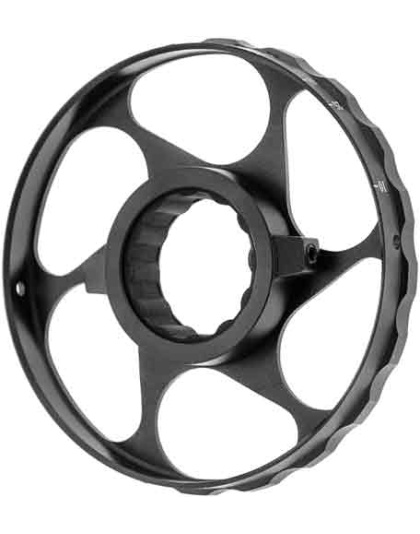 Utg Side Prallax Wheel Add-on - For Bugbuster Scopes Black