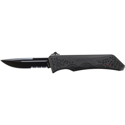 Schrade Knife Otf 5th Gen. - 3.6" Asstd Opn Blk Drp Pnt Bld