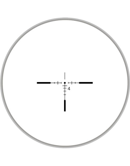 Utg Scope 1-8x28 30mm Mrc-ie - Bg4 Reticle W-accu-sync Rings