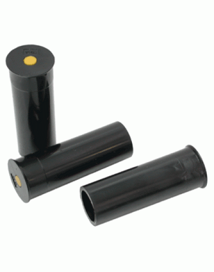 Mtm Snap Caps 12ga. Black - 3-pack