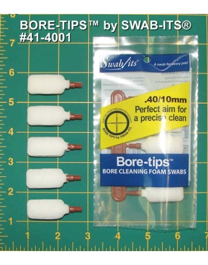 Swab-its 40 Cal Bore Tip - 5 Pack Patchless Cleaning<