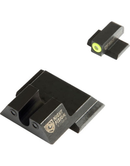 Night Fision Tritium Yellowdot - "u" Rear S&w M&p-2.0-sdve Set