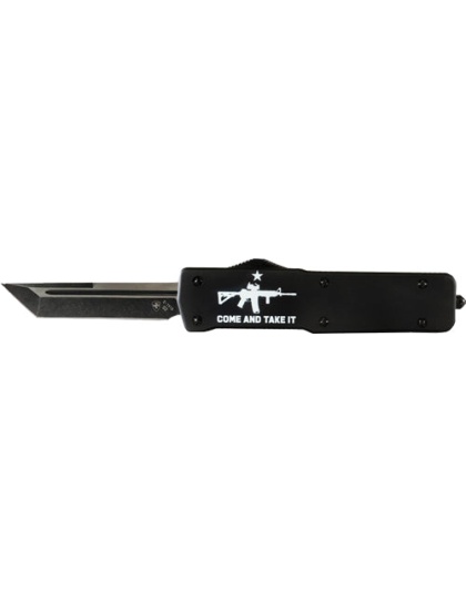 Templar Knife Small Otf Come - And Take It Ar 3.5" Black Tnto
