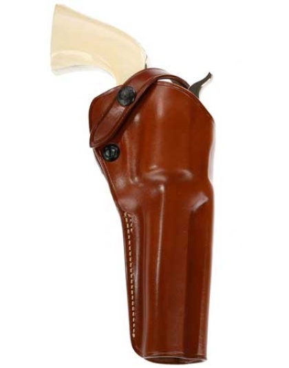 Galco Sao Belt Holster Rh - Leather Ruger 6 1-2" Bbl Tan