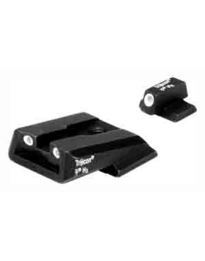 Trijicon Night Sight Set S&w - M&p Series 3 Dot Green