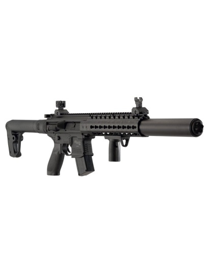 Sig Air-mcx-177-88g-30-blk - .177 Co2 30rd Black Air Rifle