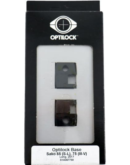 Sako Optilock Base For Sako - 85-75-l461 Long Action Blued