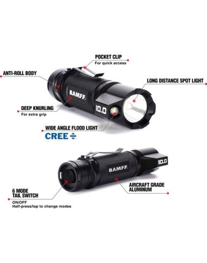 Striker Bamff 10.0 1000 Lumen - Tactical Mounted Light W-swtch