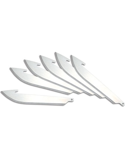 Outdoor Edge 3.5" Replacement - Blades 6-pack Clam Pack