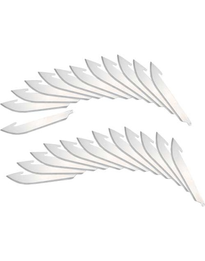 Outdoor Edge 3.5" Replacement - Blades For Razorsafe 24pk Dp