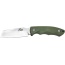 Abkt Roper Razor 3" Fixed Blde - Green G10 Handle W-sheath