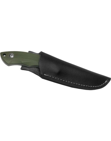 Abkt Roper Razor 3" Fixed Blde - Green G10 Handle W-sheath