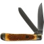 Abkt Roper Pit Viper Trapper - Carbon 3.25" Bld Jigged Bone