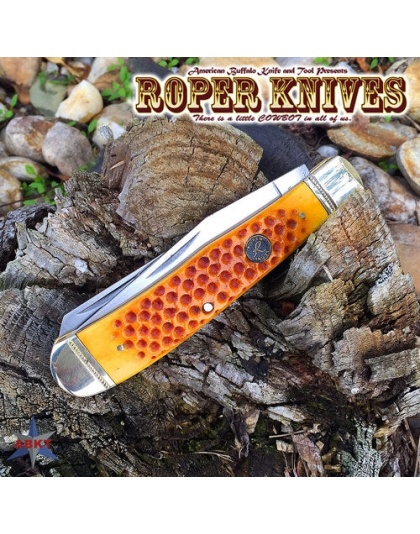 Abkt Roper Pit Viper Trapper - Carbon 3.25" Bld Jigged Bone