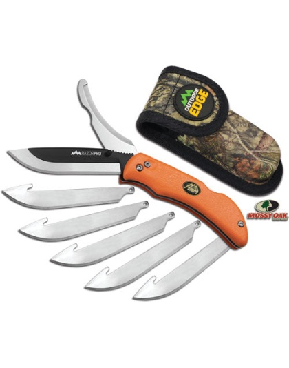 Outdoor Edge Razor Pro 3.5" - Blade- 3.1" Gut Blade Org Hndl