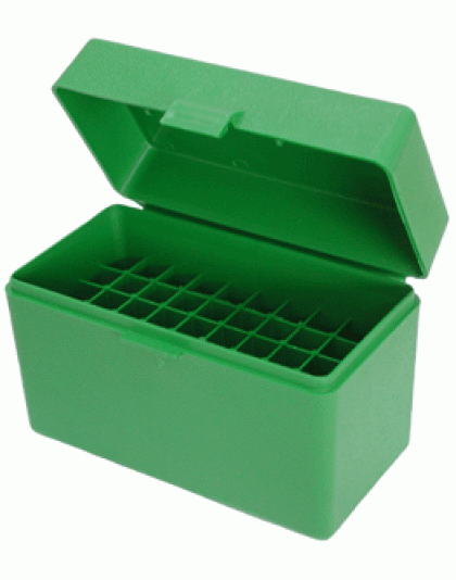 Mtm Ammo Box Large Rifle - 50 Rounds Flip Top Style