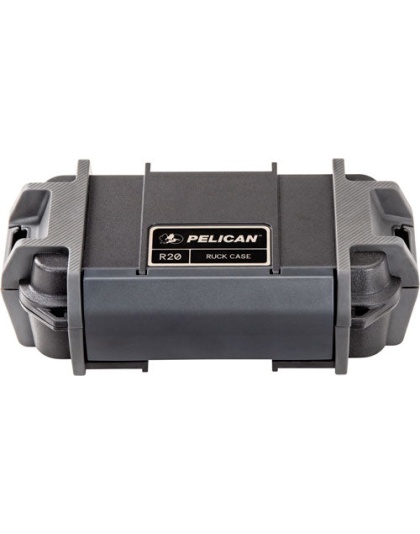 Pelican Ruck Case Medium R20 - W-divider Blk Id 7.1"x3.4"x2"<