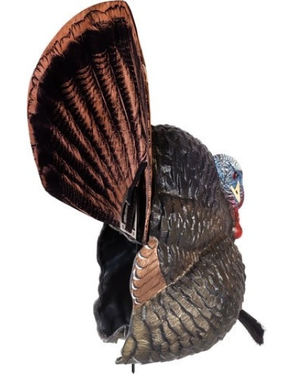 Flextone Thunder Creeper - Strutter Decoy W- Folding Fan