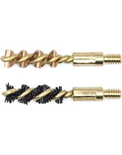 Otis Bore Brush #17 17hmr-4.6m - 1-nylon 1-bronze 5-40 Thread